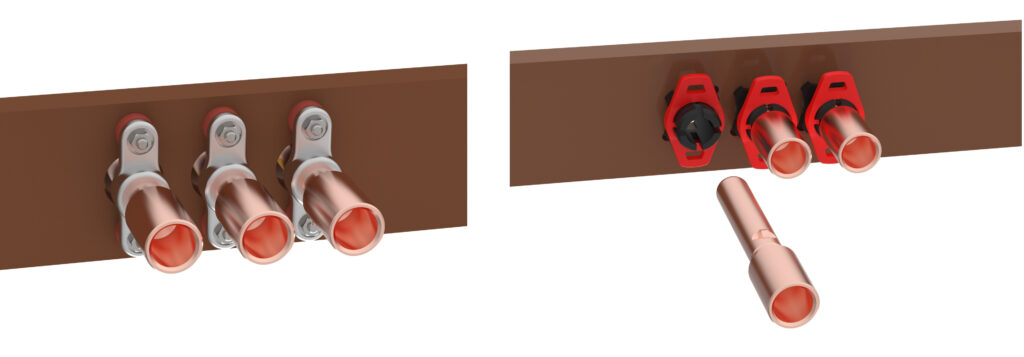 Removable fixed contacts FII type