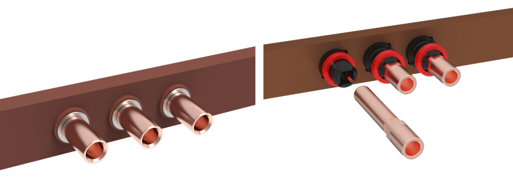 Removable fixed contacts HZ-HM, and 175A Cable
